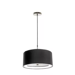 Elstead Lighting SIENNA SIENNA-P-BLK Függőlámpa 3x60W/E27