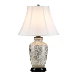   Elstead Lighting SIL THISTLE SILVERTHISTLE-TL Asztali lámpa 1x60W/E27