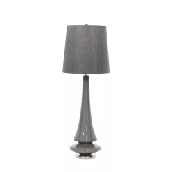 Elstead Lighting SPIN SPIN-TL-GREY Asztali lámpa 1x60W/E27