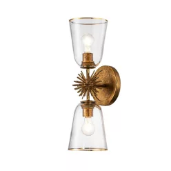   Elstead Lighting Staring STARING-2WB-DG-CLEAR Fali lámpa 2x40W/E27 IP20