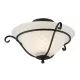 Elstead Lighting TORCHIERE TCH-F-BLACK Süllyesztett mennyezeti lámpa 1x60W/E27