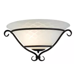   Elstead Lighting TORCHIERE TCH-WU-BLACK Fali lámpa 1x60W/E27
