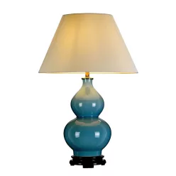 éjjeli lámpa kacsa tojás kék színű vázzal és porcelán testtel beltéri használatra elstead-dl-harbin-tl-deb - moretti.hu