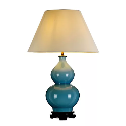 éjjeli lámpa kacsa tojás kék színű vázzal és porcelán testtel beltéri használatra elstead-dl-harbin-tl-deb - moretti.hu