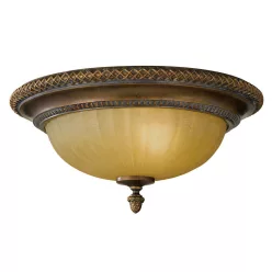 mennyezeti lámpa arany-bronz színű vázzal és testtel beltéri használatra elstead-fe-kelham-hall-f - moretti.hu