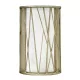 fali lámpa ezüst színű vázzal és testtel beltéri használatra elstead-hk-nest1-sl - moretti.hu