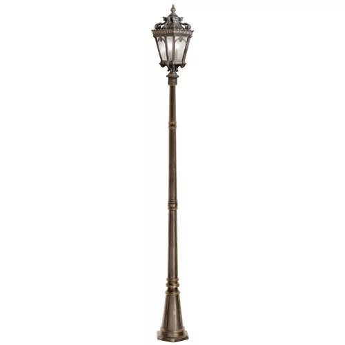 kültéri állólámpa bronz színű vázzal és testtel kerti használatra elstead-kl-tournai-5xl - moretti.hu