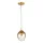 Elstead Lighting Tiber TIBER-P-AMBER Függőlámpa 1x60W/E27