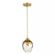 Elstead Lighting Tiber TIBER-P-AMBER Függőlámpa 1x60W/E27