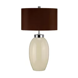   Elstead Lighting VICTOR VICTOR-SM-TL-CR Asztali lámpa 1x60W/E27