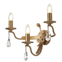   Elstead Lighting WINDSOR WINDSOR-W3-GOLD Fali lámpa 3x60W/E14