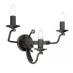 Elstead Lighting WINDSOR WINDSOR-W3-GR Fali lámpa 3x60W/E14