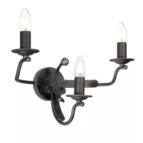 Elstead Lighting WINDSOR WINDSOR-W3-GR Fali lámpa 3x60W/E14