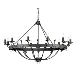 Elstead Lighting WINDSOR WINDSOR12-GR Csillár 12x60W/E14