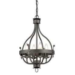 Elstead Lighting WINDSOR WINDSOR4-GR Csillár 4x60W/E14