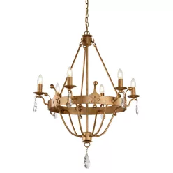 Elstead Lighting WINDSOR WINDSOR6-GOLD Csillár 6x60W/E14