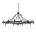 Elstead Lighting WARWICK WR12-GRAPHITE Csillár 12x60W/E14