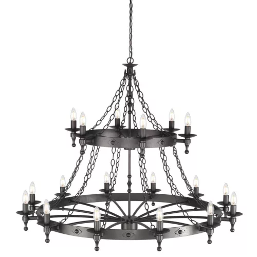 Elstead Lighting WARWICK WR18-GRAPHITE Csillár 18x60W/E14