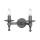 Elstead Lighting WARWICK WR2-GRAPHITE Fali lámpa 2x60W/E14