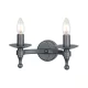 Elstead Lighting WARWICK WR2-GRAPHITE Fali lámpa 2x60W/E14