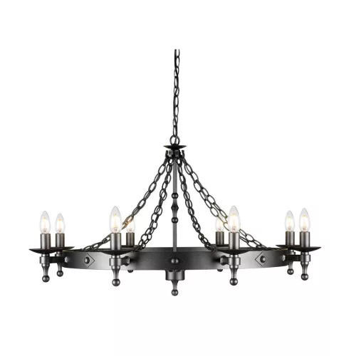 Elstead Lighting WARWICK WR8-GRAPHITE Csillár 8x60W/E14