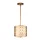 Elstead Lighting Ziggy ZIGGY-1P-S-LG Függőlámpa 2x40 W/E14