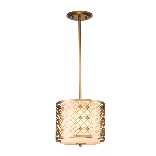 Elstead Lighting Ziggy ZIGGY-1P-S-LG Függőlámpa 2x40 W/E14