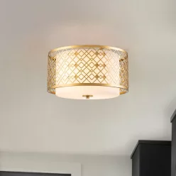   Elstead Lighting Ziggy ZIGGY-F-M-LG Süllyesztett mennyezeti lámpa 2x60 W/E27