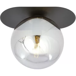   EMIBIG 1119-1 PLAZA Loft Mennyezeti Lámpa Fekete, Grafit E14 IP20