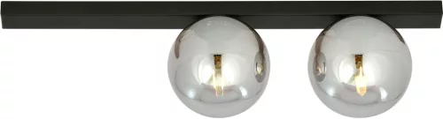 EMIBIG 1122-2 FIT Loft Mennyezeti Lámpa Fekete, Grafit E14 IP20