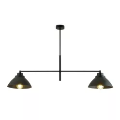   EMIBIG 1211-2 MAVERICK Loft Mennyezeti Lámpa Fekete E27 IP20