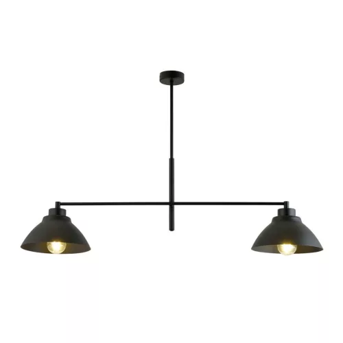 EMIBIG 1211-2 MAVERICK Loft Mennyezeti Lámpa Fekete E27 IP20