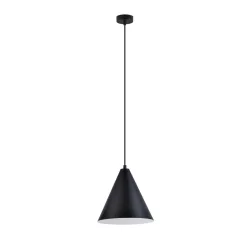   EMIBIG 1270-1 REBEL Modern Függesztett Lámpa Fehér, Fekete E27 IP20