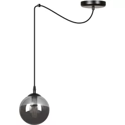   EMIBIG 937-1 GIGI Modern Függesztett Lámpa Fekete, Grafit E14/T26 IP20