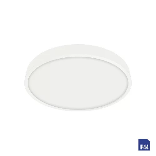mennyezeti lámpa fehér színű vázzal és fém testtel beltéri használatra emithor-49034 - moretti.hu