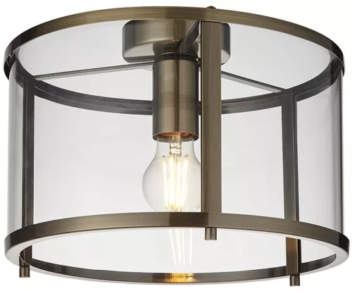 Endon Hopton 103112 Plafonlámpa 1x10w/e27 ip20