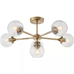 Endon Allegra 103171 Plafonlámpa 6x7w/e14 ip20