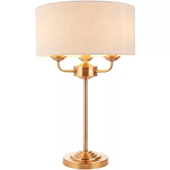 Endon Highclere 110721 Asztali lámpa 3x7w/e14 ip20