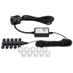   Endon IKON ROUND 13889 Medencelámpa 10x0.45W/LED 6500K 80LM IP67