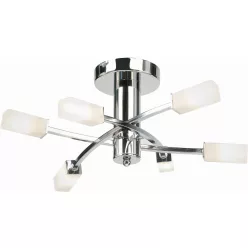 Endon HAVANA 146-6CH Plafonlámpa 6x25W/G9 IP20