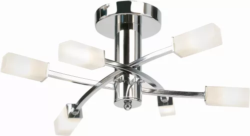 Endon HAVANA 146-6CH Plafonlámpa 6x25W/G9 IP20