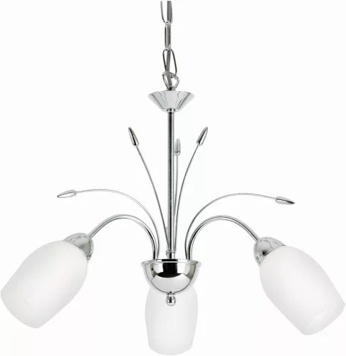 ENDON 2007-3CH MEADOW Modern Csillár Fehér, Króm E14 IP20