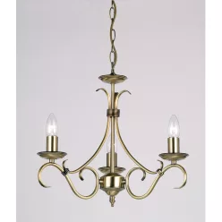 Endon BERNICE 2030-3AN Csillár 3x60W/E14 IP20