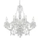 Endon CLARENCE 308-8-4CL Csillár 12x60W/E14 IP20
