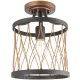 Endon HESTON 61497 Plafonlámpa 1x60W/E27 IP20