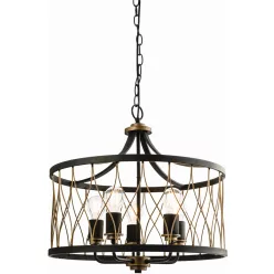 Endon HESTON 61498 Csillár 5x60W/E27 IP20
