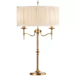 Endon STANFORD 63648 Asztali lámpa 2x40W/E14