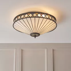   Endon FARGO 64145 Süllyesztett mennyezeti lámpa 2x60W/E27 IP20