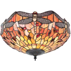   Endon DRAGONFLY FLAME 70721 Süllyesztett mennyezeti lámpa 2x60W/E27 IP20