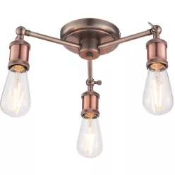 Endon HAL 76124 Plafonlámpa 3x40W/E27 IP20